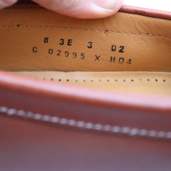 Cole Haan Brown Leather Tassel Loafers Men’s 8 EEE Classic Dress Shoes C02995 main image 6